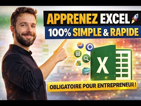 Excel initiation - Les bases pour faire sa comptabilité et son prévisionnel