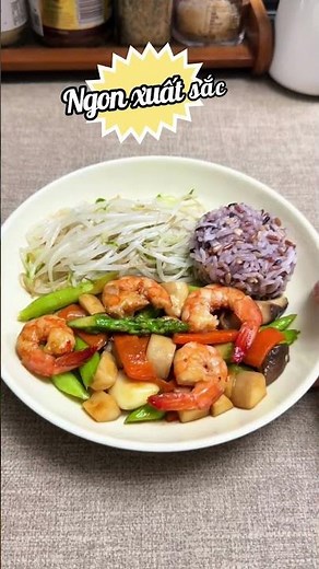 Ăn gì giảm 5kg? Món tôm 15 phút siêu đỉnh #giảmcân #healthy #eatclean