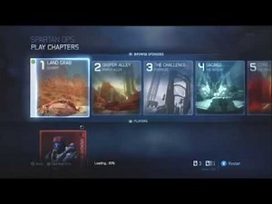 Halo 4 - Menu Layout (Disc 2 of 2)