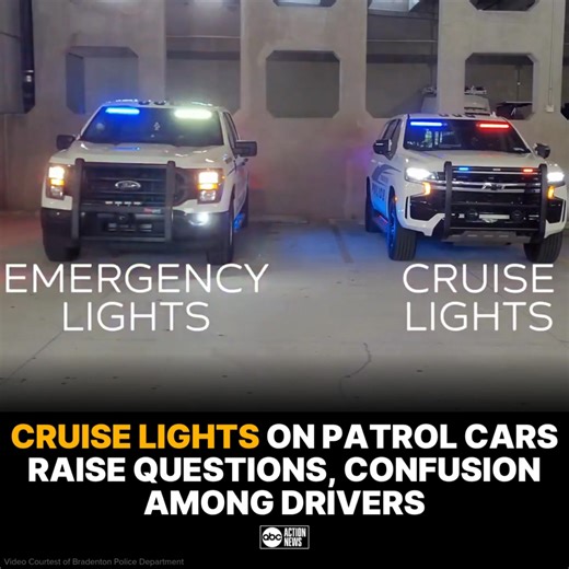 303K views · 1K reactions | Hillsborough County Sheriff's Office recently started using cruise lights on patrol vehicles. Unlike flashing emergency lights, the purpose of cruise lights is simply to increase awareness that law enforcement is there and to deter crime. An I-Team report found that not everyone has received that message. | Tampa Bay 28 - WFTS | Facebook