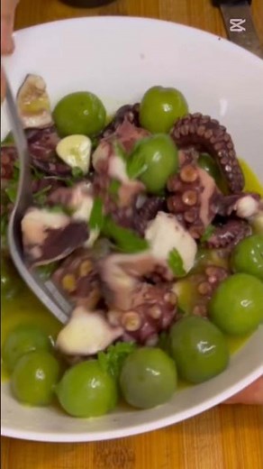 Polpo all’insalata super buono🐙😋 #cucinafacile #food #assaggiamo