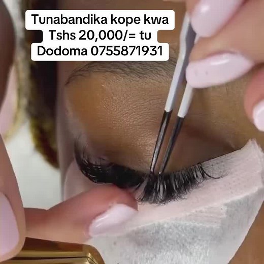 Dodoma Lashes and Makeup on TikTok