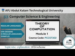 THEORY OF COMPUTATION | MODULE 1 PART 4 | S3 CSE | KTU 2024 SCHEME