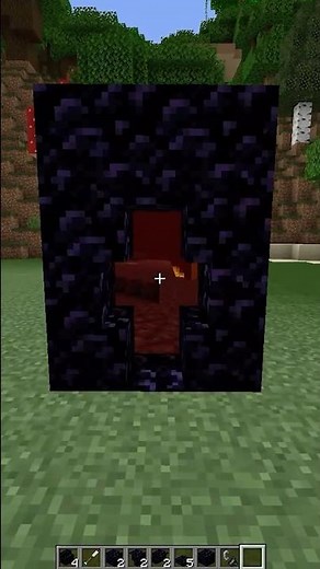 making the PERFECT nether portal entrance
