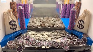 1.4K views · 78 reactions | 郎CASINO EMPLOYEE “ROBBED” ME! OWNER CALLED! HIGH LIMIT COIN PUSHER MEGA MONEY JACKPOT! | Virul12 | Facebook