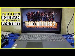 Team Fortress 2 Game Tested on Low end pc|i3 8GB Ram & Intel UHD 620|Fps Test 😇|