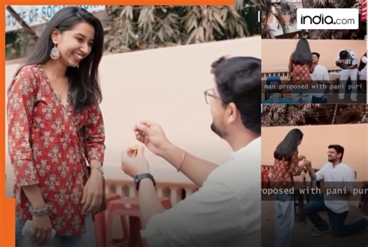 'Delicious' proposal on Valentine’s day takes internet by storm; netizens call it the ‘bestest proposal ever’ | Watch viral video