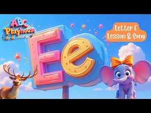 Letter E Lesson and Phonics Song for Little Learners | ABC Playhouse