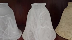 Vintage Frosted Glass Shade, Replacement Light Fixture, 2.25 Inch Fitter - Etsy