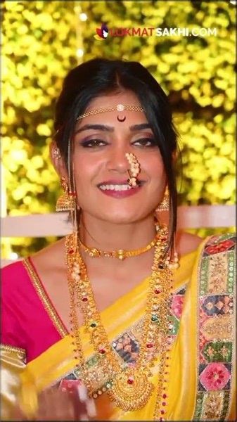 ईशा केसकरचा Wedding Look. | AI5 #ishakeskar #shorts #weeding