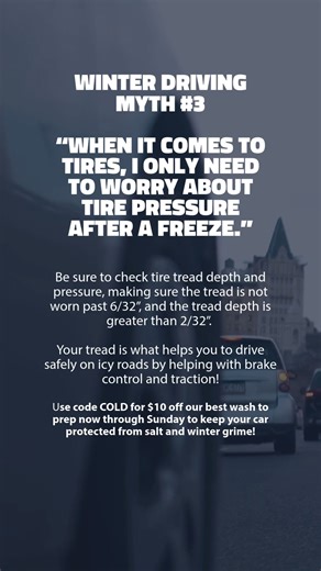 We're extending this offer through Sunday to ensure your car is clean and protected as the ice melts and the salt builds up on the roads. Use code COLD on site with an attendant today to get clean and shiny! #carwash #ZIPSCarWash #CarCareExperts | Zips Car Wash