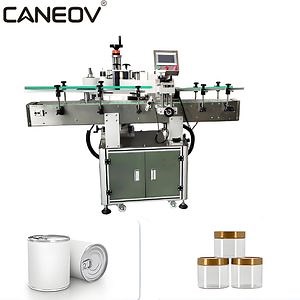 [Hot Item] Vertical Mineral Water Plastic Bottle Rubbing Roller Sticker Labeling Label Machine