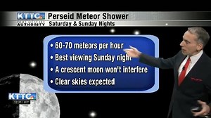 8.8K views · 59 reactions | STARGAZERS: Here's what you should know for this weekend's Perseid Meteor Shower! Our KTTC meteorologist Ted Schmidt KTTC says the crescent moon will make viewing easier. ☄️☄️ https://on.kttc.com/2Mbtn2p | KTTC TV | Facebook