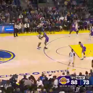 LeBron flirted with a triple-double in the Bay!👑 26 PTS (11-17 FGM)👑 8 REB👑 11 AST👑 2 STL👑 3 3PMLakers get the win and remain the #4 seed in the West 🔥