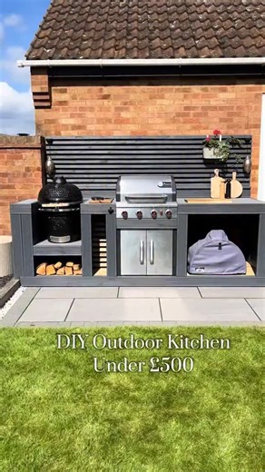 The Range | 🔥🍔 DIY Outdoor BBQ Kitchen – Under £500! 🌿🏡 Built to wow and built to last – we’re loving these stylish & practical outdoor kitchens!... | Instagram