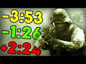 Call of Duty 4 Speedruns Are Brilliant (Modern Warfare)