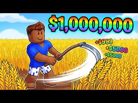 I MADE INFINITE MONEY WITH WHEAT IN ROBLOX