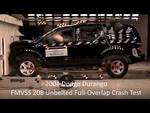 2004-2009 Dodge Durango / Chrysler Aspen FMVSS 208 Full-Overlap Frontal Crash Test