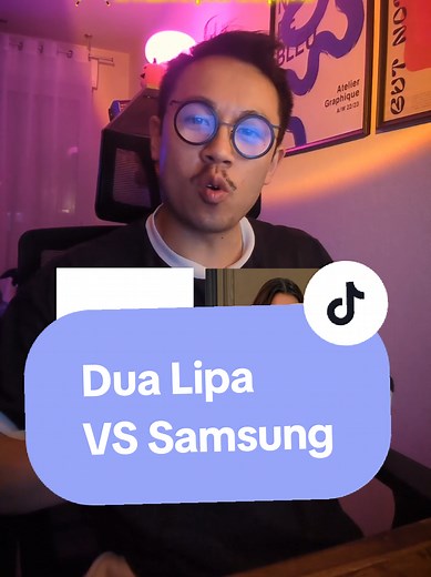 Dua Lipa VS Samsung : 15 millions pour une photo ?