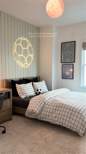 Creating the perfect soccer room for kids