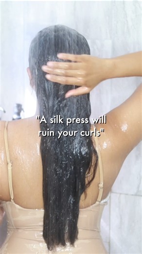 Straight to Curly: 3 Silk Press Tips to Protect Your Natural Hair #naturalhaircare #silkpress