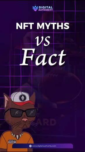 @digital_authority_ on Instagram: "NFT Myths vs Facts Myth: NFTs are just a fad. Fact: NFTs are revolutionizing digital ownership. Don't believe the hype? Let's separate fact from fiction and explore the truth behind NFTs. Get the insights and make informed decisions in the world of NFTs. #NFTMythsVsFacts #DigitalAssets #NFTCommunity #NFTFacts"