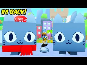 IM BACK ON PET SIMULATOR 99!!