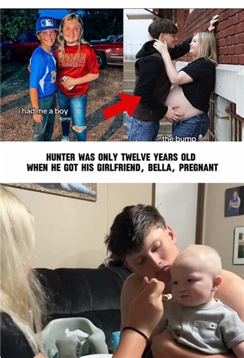 Hunter was only TWELVE years old when he got his girlfriend, Bella, pregnant. A lot of people speculate that Bella’s mom is not only exploiting the situation, but more or less allowed this to happen. What do you think? #tlcunexpected #unexpectedpregnancy #teenpregnancy #teenmom #12andpregnant#fyp#viral