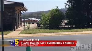 Plane Makes Safe Emergency Landing At Drake Field