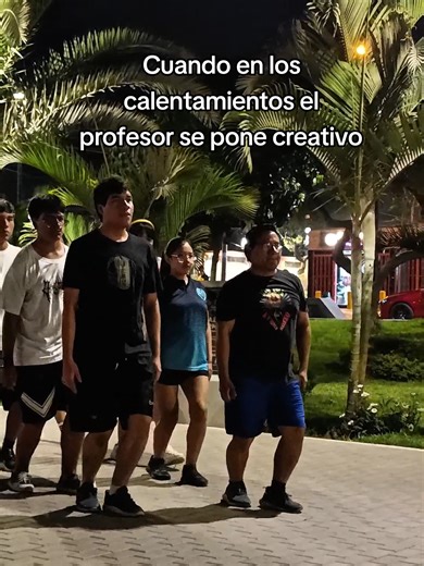 Creatividad del Profesor en Calentamientos de Ventanilla