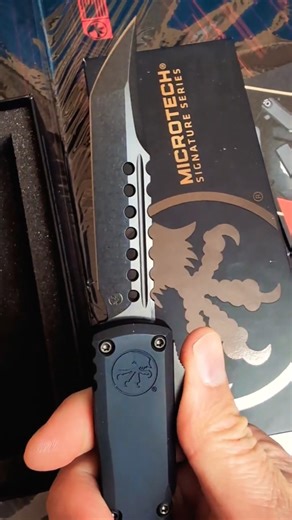 Microtech Ultratech ZBP GEN III 1119-1DLCTSH Hellhound Shadow #microtechknives #otfknife #edcknife