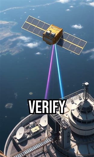 Blockchain's cosmic impact! #blockchain #satellite #innovation