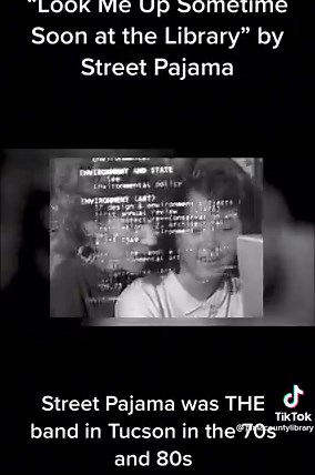 12 reactions | Does anyone remember this Tucson Public Library PSA from 1988? It was performed by a band named Street Pajamas. It’s pretty catchy! | Pima County Public Library | Facebook