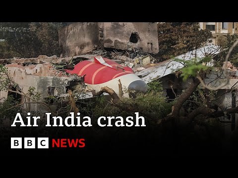 Air India: Investigators find cockpit voice recorder from crashed flight | BBC News