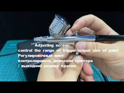 Nasedal NT -130 dual-action airbrush