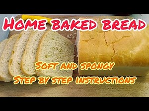 Home baked bread | easy bread making recipe |homemade bread for beginners| homemade bread super easy