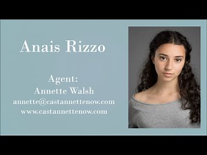 Anais Rizzo Showreel