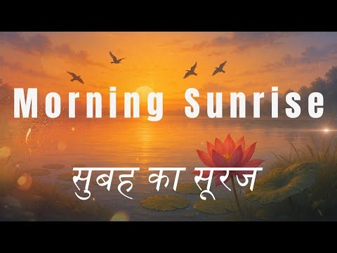Morning Sunrise – Flute & Santoor Meditation | Week 7 – सुबह का सूरज ध्यान