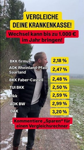 Vergleich deine Krankenkasse!