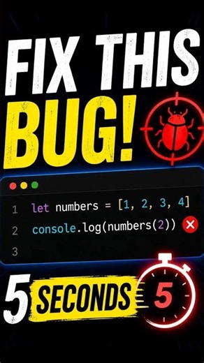 Only 1% Can Fix This JavaScript Bug 🤯