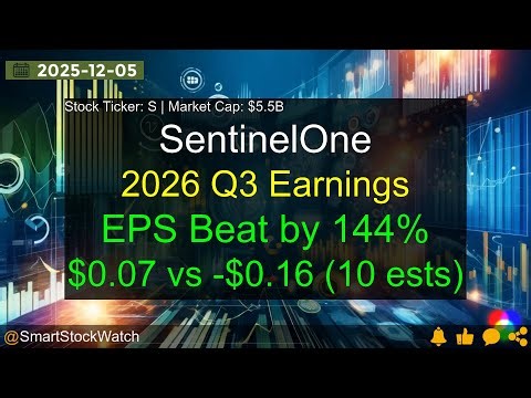 SentinelOne (S|$5.5B) - 2026 Q3 Earnings Analysis