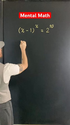 Can you find x in your mind? #math #satmath #mantalmath
