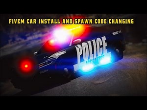 How to install cars into FiveM and change their spawn names