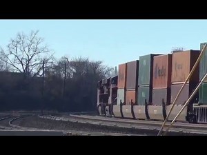 Long Loud Horn on Canadian Pacific Train
