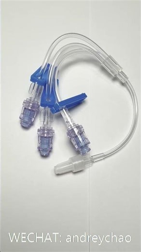 IV infusion 2 way 3 way needless valve needle free connector adapter supplying in bulk pouch bag
