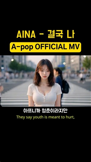 AINA(아이나) - 결국 나(In the End, It's Me) | Official MV Clip #aimusic #aina #apop #healingmusic #kpop