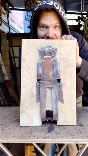 ARTE LOCO en MOVIMIENTO #arte #creativo #escultura