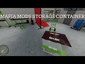 Mafia Mods FS22 Storage Container