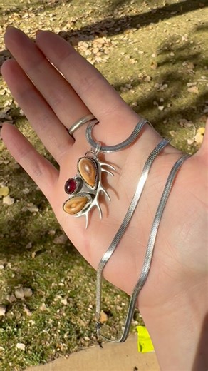 Elk Ivory Pendant Custom 🤩✨ #elk #elkivory #ivoryjewelry #custom | Jada Fishbaugh