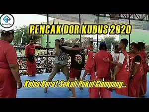 DAHSYATNYA Sekali Pukul Glempang Pencak Dor Kudus 2020